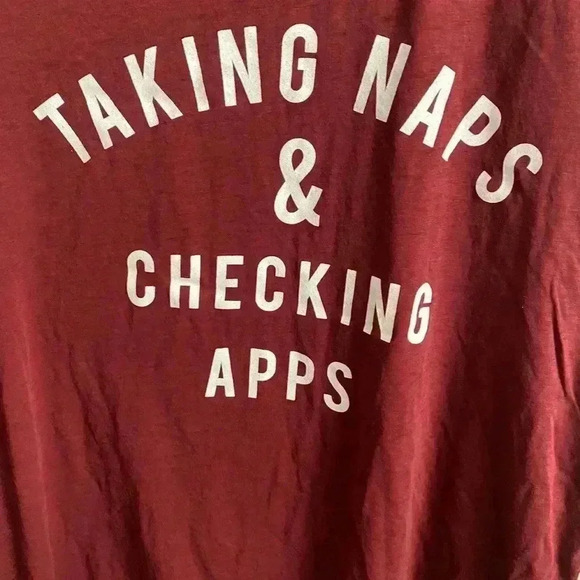 🆕Burgundy Tank Top Seamless Sleeveless XL🆕 - Picture 5 of 6